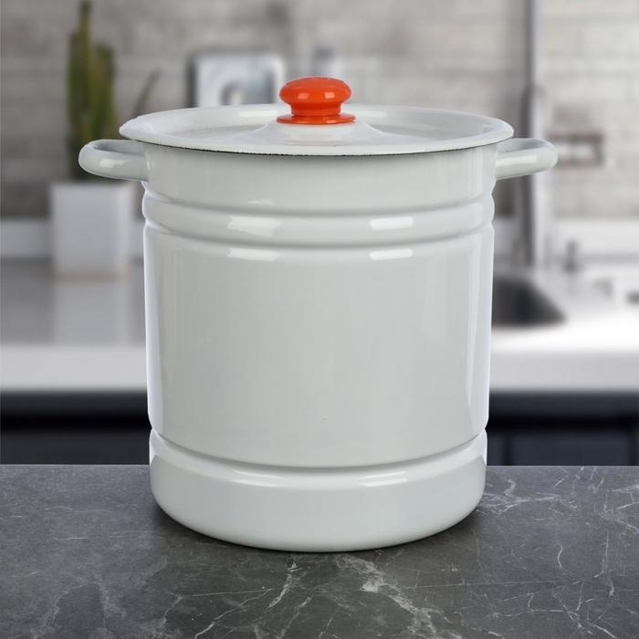 Мантоварка-позница, 12 л, 4 вставки, цвет белый Мантоварка-позница, 12 л, 4 вставки, цвет белый