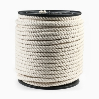Канат хлопчатобумажный 14 мм (120 м) белый