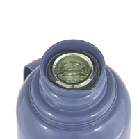 Термос 2 л, со стеклянной колбой, сохраняет тепло 24 ч, фиолетовый