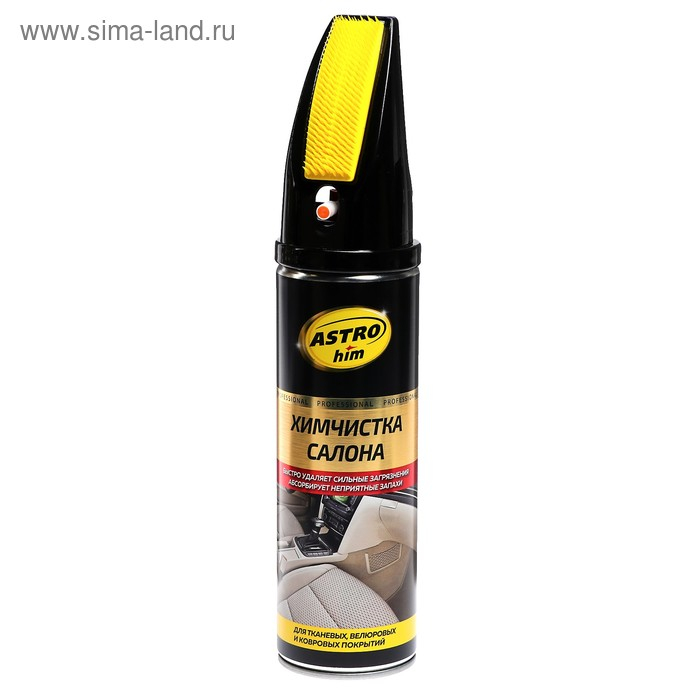 Химчистка салона Astrohim, аэрозоль с щеткой, 650 мл, АС - 3446 Химчистка салона Astrohim, аэрозоль с щеткой, 650 мл, АС - 3446