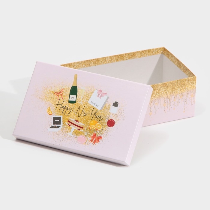 Набор подарочных коробок 6 в 1 &laquo;Happy New year&raquo;, 20 х 12.5 х 7.5 ‒ 32.5 х 20 х 12.5 см, Новый год