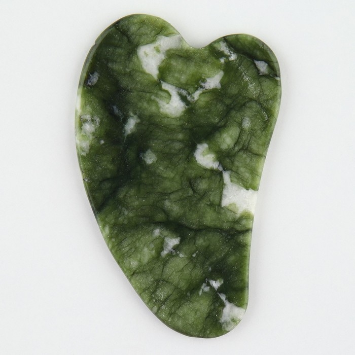 Массажер для лица, гуаша набор &laquo;Summer&raquo; 10,5 х 19 см кальцит