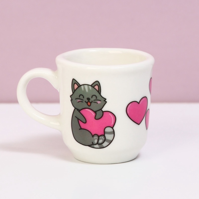 Кружка, сувенир &laquo;Счастье моё&raquo;, 30 мл