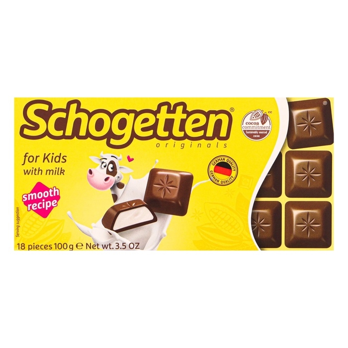 Шоколад Schogetten For Kids 100 г Шоколад Schogetten For Kids 100 г