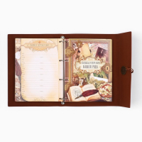 Родословная книга &laquo;Наш род&raquo;, 56 листов, коричневый, 35 х 23,5 см