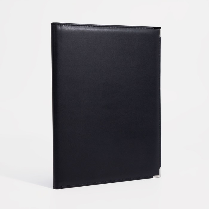 Папка для документов &laquo;Алекс&raquo;, А4, цвет чёрный