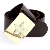 Карнавальный костюм военного: платье с длинными рукавами, пилотка, ремень, габардин, п/э, размер 30, 110-116 см Карнавальный костюм военного: платье с длинными рукавами, пилотка, ремень, габардин, п/э, размер 30, 110-116 см