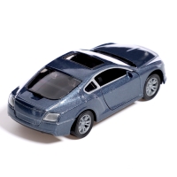 Машина металлическая &laquo;Ситикар&raquo;, инерционная, 1:32, открываются двери, звуковые и световые эффекты, цвет серый