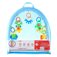 Дуга игровая мягкая на кроватку, коляску «Слоник», 46 - 68 см, погремушки, 5 игрушек, Крошка Я Дуга игровая мягкая на кроватку, коляску «Слоник», 46 - 68 см, погремушки, 5 игрушек, Крошка Я