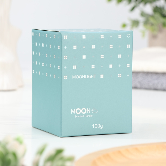 Свеча ароматическая в стакане Свеча ароматическая в стакане "Moon", аристократия, малая