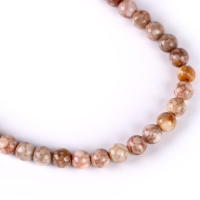 Бусины из натурального камня «Песочный агат» набор 90 шт., размер 1 шт. — 4 мм Бусины из натурального камня «Песочный агат» набор 90 шт., размер 1 шт. — 4 мм