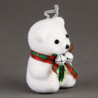 Игрушка из пенопласта «Мишка» с колокольчиком, 10 см Игрушка из пенопласта «Мишка» с колокольчиком, 10 см