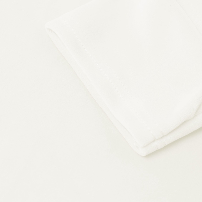 Костюм (шорты и футболка) Крошка Я Plushy, р. 74-80 см, молочный