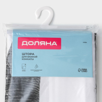 Штора для ванны Доляна &laquo;Слон&raquo;, 180&times;180 см