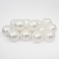 Набор шаров для сухого бассейна 500 шт, цвет: белый перламутр Набор шаров для сухого бассейна 500 шт, цвет: белый перламутр