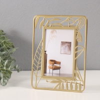 Фоторамка металл на 1 фото 10х15 см "Птичка колибри" золото 16,5х21,5 см Фоторамка металл на 1 фото 10х15 см "Птичка колибри" золото 16,5х21,5 см