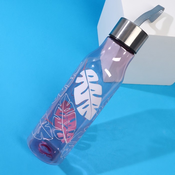 Бутылка для воды &laquo;Листья&raquo;, 650 мл