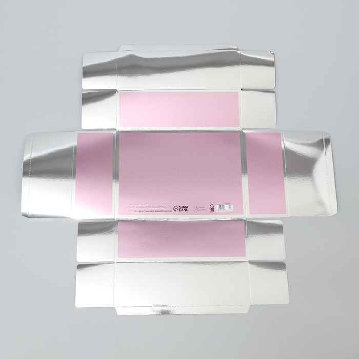 Коробка подарочная складная, упаковка, &laquo;Love&raquo;, 21 х 15 х 7 см