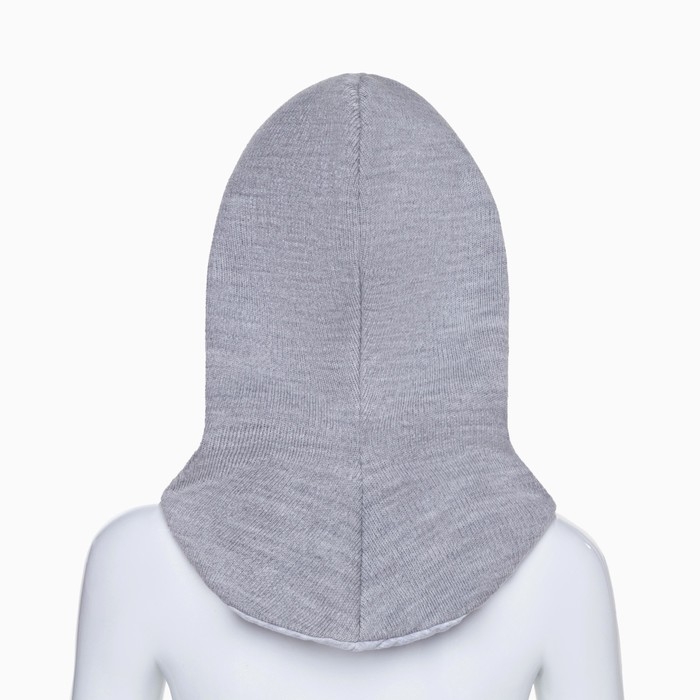 Шапка (капор) женский, цвет серый, размер 54-58 Шапка (капор) женский, цвет серый, размер 54-58