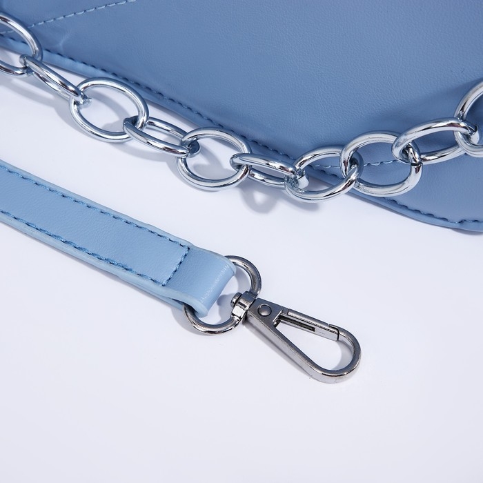 Сумка-мессенджер на магните, цвет голубой Сумка-мессенджер на магните, цвет голубой