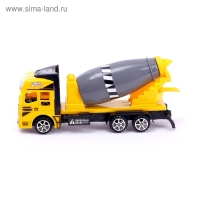 Машина инерционная &laquo;Бетономешалка&raquo;, цвет МИКС