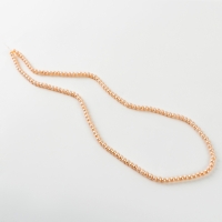 Бусины из стекла, набор 140 шт., размер 1 шт. — 6 мм, цвет бежевый Бусины из стекла, набор 140 шт., размер 1 шт. — 6 мм, цвет бежевый