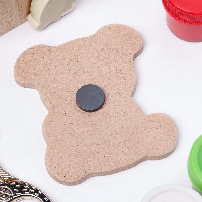 Раскраска-магнит "Собачка", многоразовая, 8х6,5 см