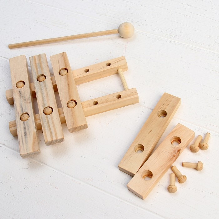 Игрушка музыкальная «Ксилофон», 5 тонов, 1 палочка, 14х13,2 см Игрушка музыкальная «Ксилофон», 5 тонов, 1 палочка, 14х13,2 см