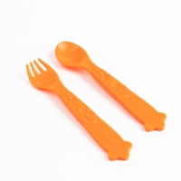 Набор детской посуды «Очень вкусно», тарелка на присоске 250мл, вилка, ложка Набор детской посуды «Очень вкусно», тарелка на присоске 250мл, вилка, ложка