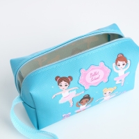 Косметичка на молнии, цвет голубой Косметичка на молнии, цвет голубой