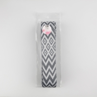 Стропа ременная «Ромбы и зигзаги», 38 мм, 3 ± 0,1 м, цвет серо-белый Стропа ременная «Ромбы и зигзаги», 38 мм, 3 ± 0,1 м, цвет серо-белый