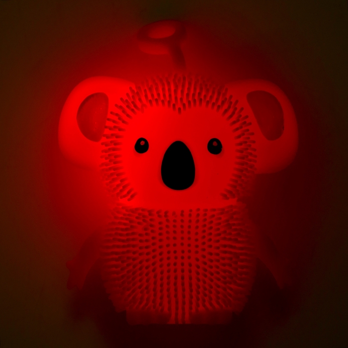 Ёжка «Коала» световой, цвета МИКС Ёжка «Коала» световой, цвета МИКС