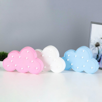 Ночник "Облачко" 11хLED батарейки 2хАА МИКС 29х3х18 см RISALUX Ночник "Облачко" 11хLED батарейки 2хАА МИКС 29х3х18 см RISALUX