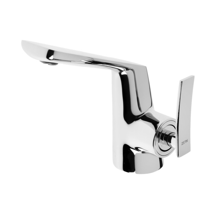 Смеситель для раковины ZEIN Z3808, дизайнерский, однорычажный, картридж 35 мм, хром Смеситель для раковины ZEIN Z3808, дизайнерский, однорычажный, картридж 35 мм, хром