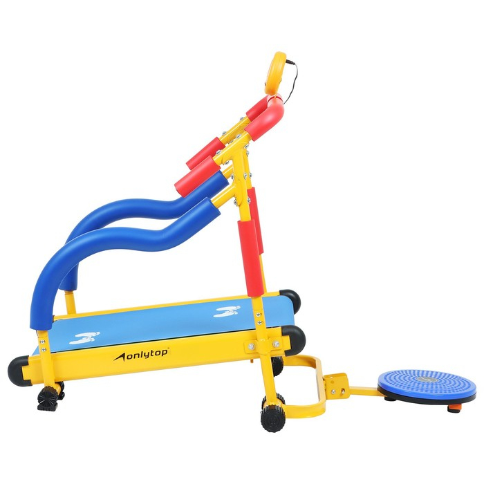 Беговая дорожка детская ONLYTOP + диск здоровья Беговая дорожка детская ONLYTOP + диск здоровья