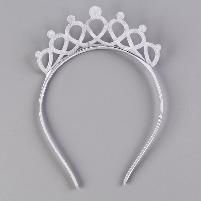 Карнавальный набор &laquo;Стильная принцесса&raquo;: ободок, платье голубое, рост 98-104 см