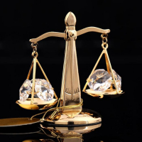 Сувенир &laquo;Весы&raquo;, 7&times;4&times;7 см, с кристаллами