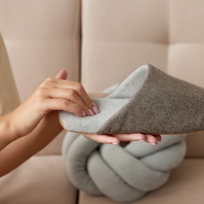 Тапочки женские, ECO размер 40-41, цвет коричневый Тапочки женские, ECO размер 40-41, цвет коричневый