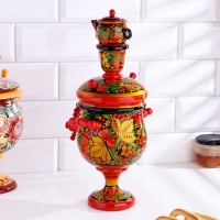 Сувенир &laquo;Самовар&raquo;, хохлома