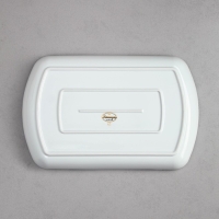 Тарелка Wave, прямоугольная, 2.2 л, фарфор, Иран