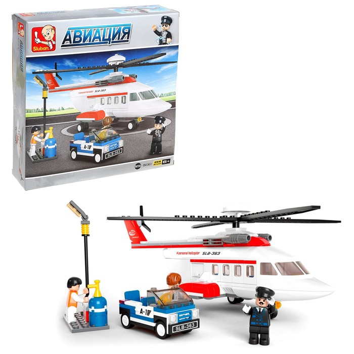 Конструктор &laquo;Вертолёт&raquo;, 259 деталей