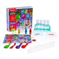 Набор для опытов «Новогодние чудеса», 58 опытов Набор для опытов «Новогодние чудеса», 58 опытов