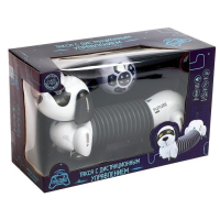 Робот собака &laquo;Такса&raquo; ZHORYA, на пульте управления, интерактивный: звук, свет, на аккумуляторе, на русском языке