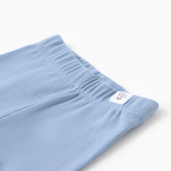 Комплект (лонгслив и брюки) детский MINAKU, цвет пыльно-голубой, рост 62-68 см