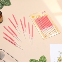 Свечи для торта "Блестящая вечеринка", 10 шт, розовые Свечи для торта "Блестящая вечеринка", 10 шт, розовые