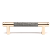 Ручка-рейлинг CAPPIO CRYSTAL, м/о 96 мм, цвет золото/серый Ручка-рейлинг CAPPIO CRYSTAL, м/о 96 мм, цвет золото/серый