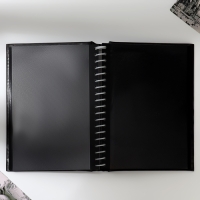 Фотоальбом &laquo;Моменты счастья&raquo;, 20 магнитных листов, цвет страниц чёрный