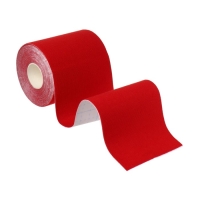 Кинезио - тейп, 7,5 см &times; 5 м, цвет красный