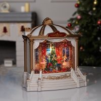 Фигура светодиодная &laquo;Сказочный театр&raquo;, 23.2х10.7х21.6 см, музыка, батарейки ААх3 (не в комплекте), USB, свечение тёплое белое