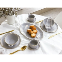 Тарелка керамическая глубокая «Сканди», 21х15 х 5,8 см, 400 мл Тарелка керамическая глубокая «Сканди», 21х15 х 5,8 см, 400 мл